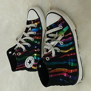Kids' Converse Chuck Taylor All Star Zebra High Top Shoes